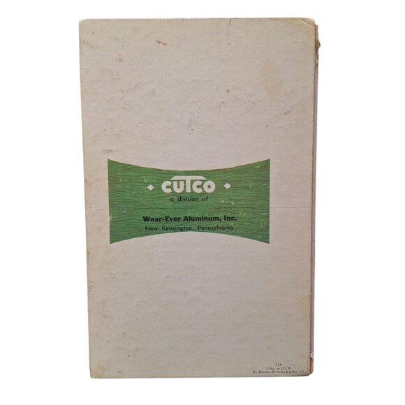 Cutco Cook Book Recipes Finest Cutlery Knife 1956 Meat Guide Learn Hardcover - Picture 3 of 8